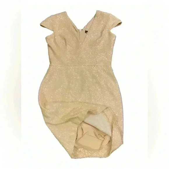 Dress The Population Zoe Sequin V Neck Size Medium - Picture 5 of 8